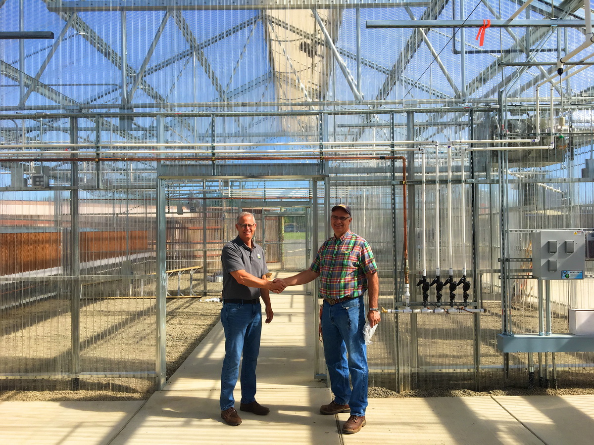 Woodland High School Greenhouse project | Commercial Greerhouse Manufacturer