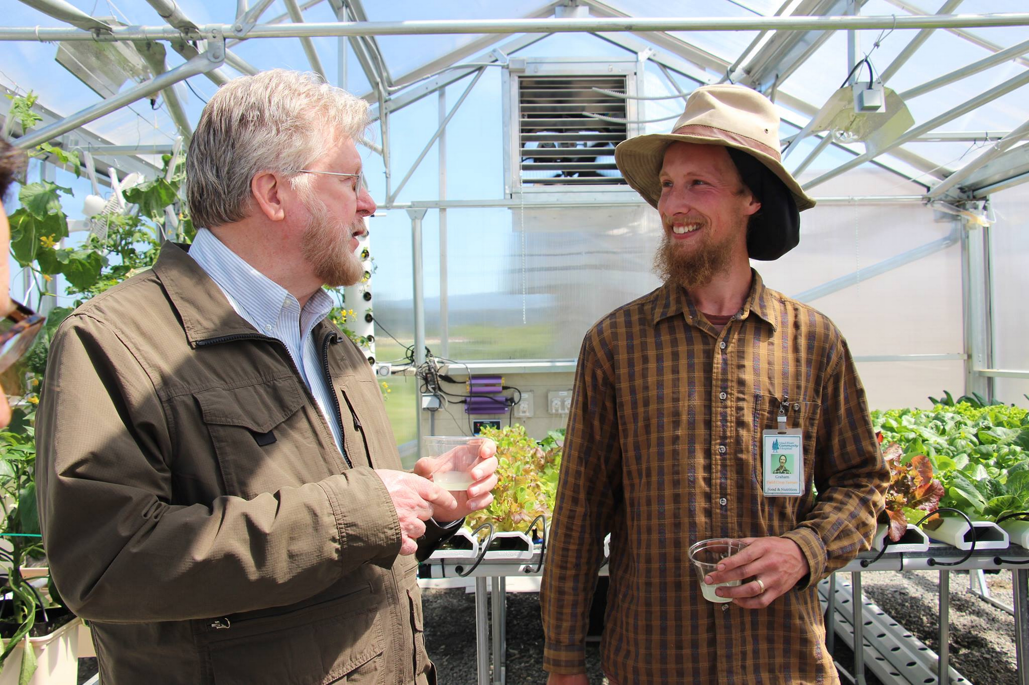 Mad River Community Hospital Farm Celebrates First Hydroponic Greenhouse Harvest | Agra Tech