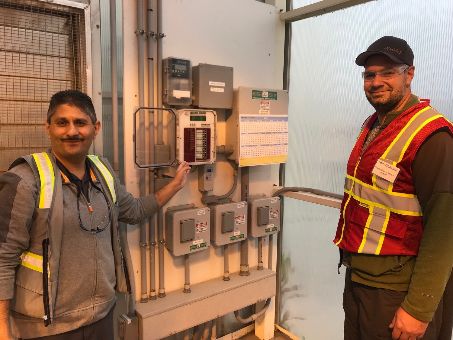 Micro Grow Controls at Agra Tech greenhouse