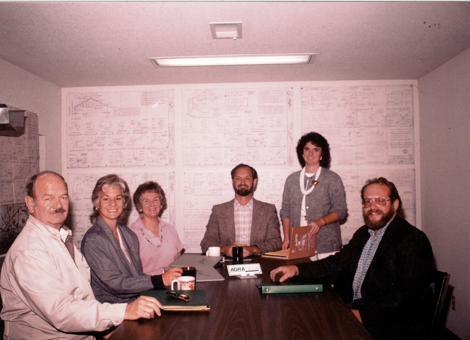 1986 Robert Pound, Eloise Pound, Eleanor Pound, John Pound, Anita Pound, Craig Miskel